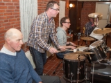 41 IMG 3887 Repetitie Muziek DezeFoto : 2015, Deurningen, jubileum, oud leden, plechelmus harmonie, repetitie, spolhoes